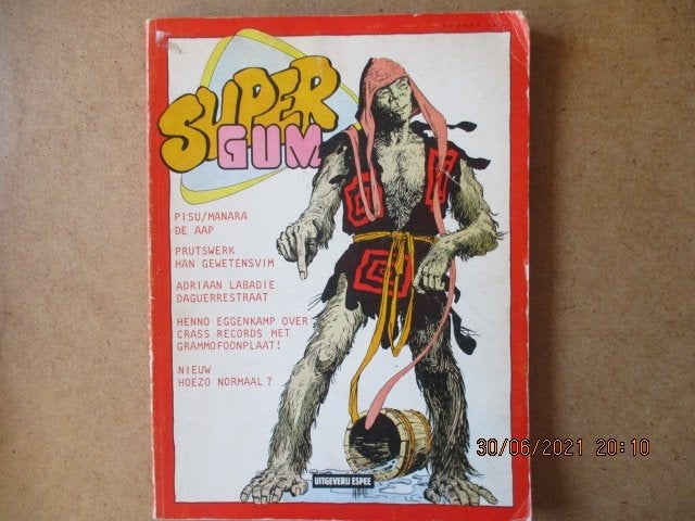 adv3872 supergum 2, Eén stripboek, Ophalen, Gelezen