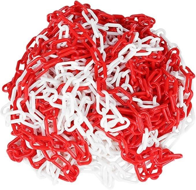 afzetketting rood / wit, Ophalen of Verzenden, Zo goed als nieuw, 50 tot 100 mm