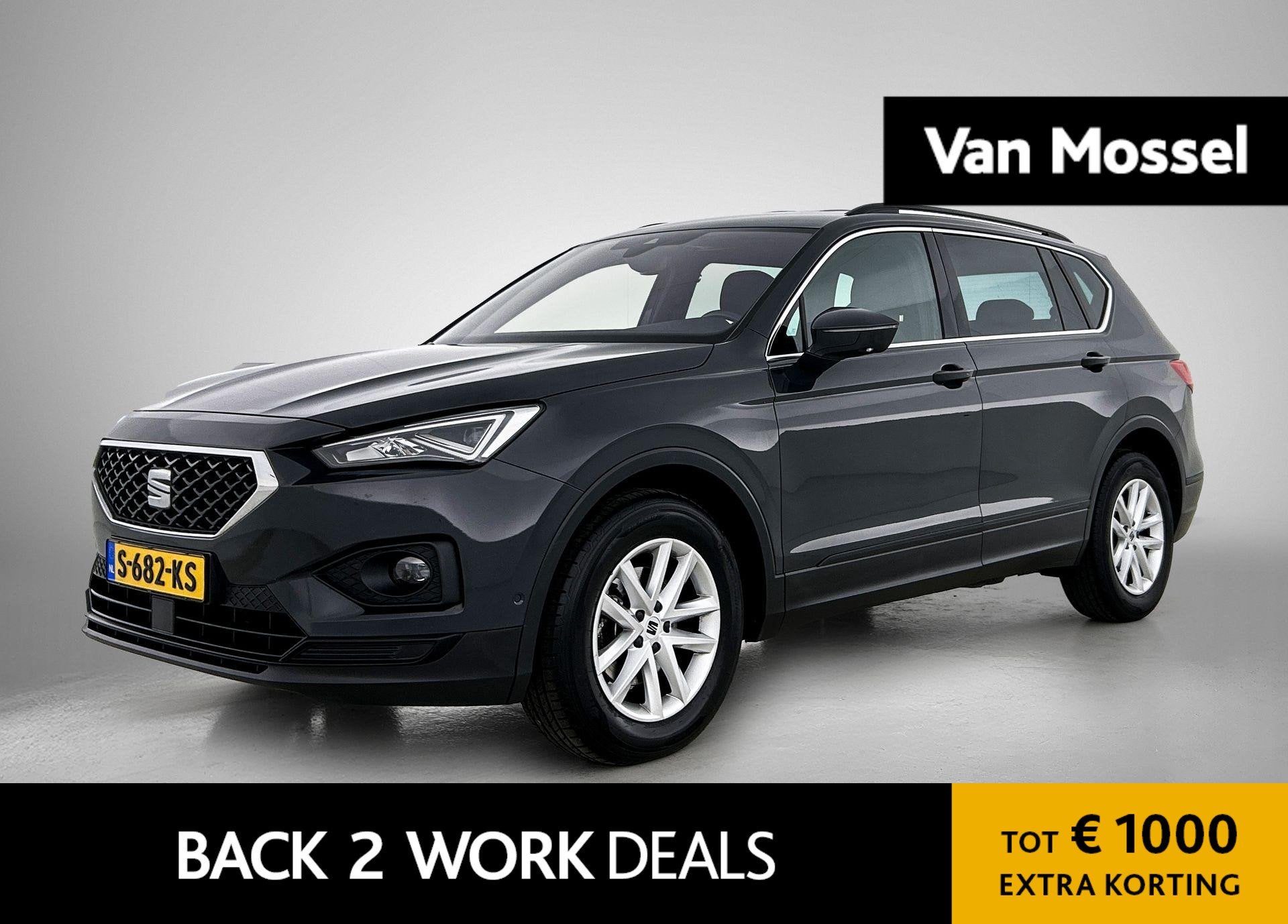 SEAT Tarraco 1.5 TSI Style Business Intense AUTOMAAT | ACHTE, Auto's, 12 maanden, Stof, Euro 6, 4 cilinders