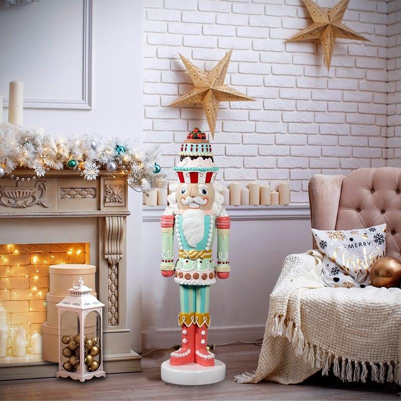 Notenkraker Candy Cake Hoogte 122 cm - Nutcracker, Diversen, Kerst, Nieuw, Ophalen