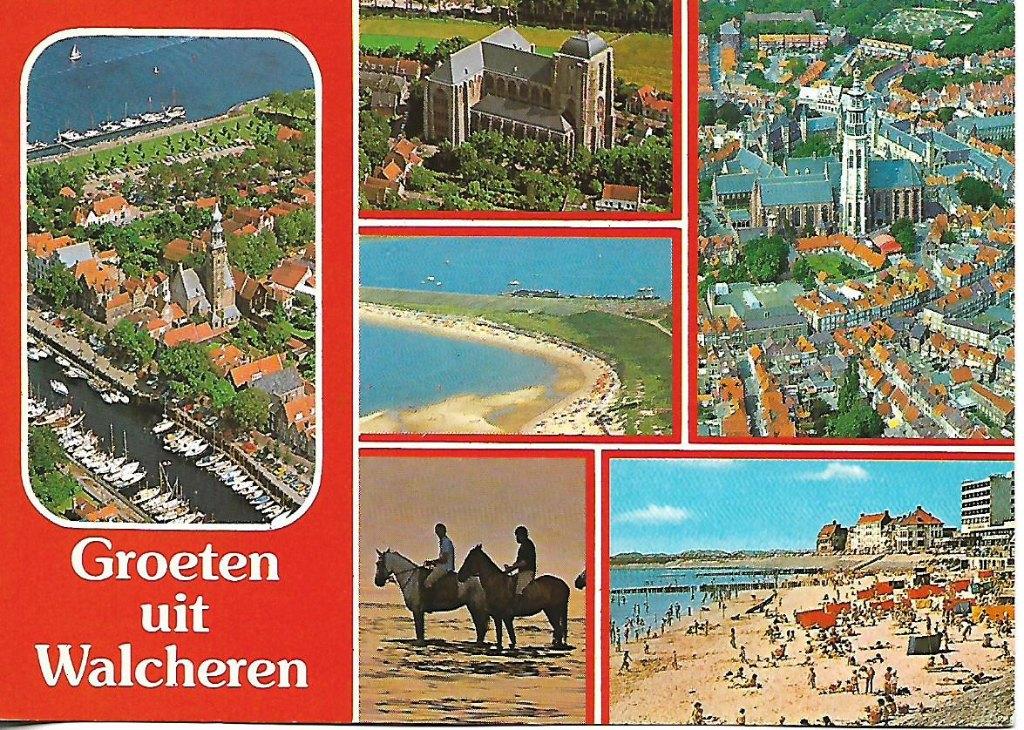 Zeeland- -6-luik., Verzenden, 1980 tot heden, Gelopen, Zeeland
