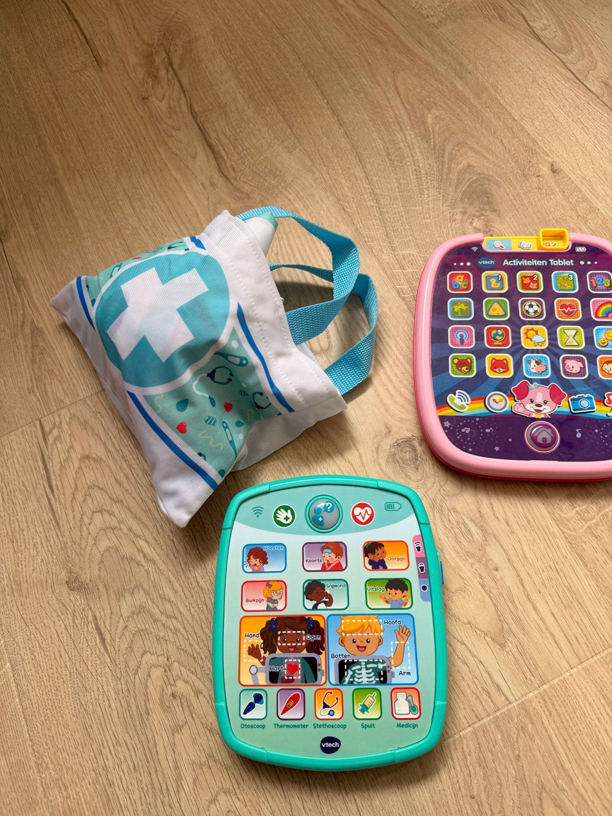 Vtech Roze Tablet & Doktersset met Accessoires, Ophalen of Verzenden, Zo goed als nieuw, Overige typen, Met licht