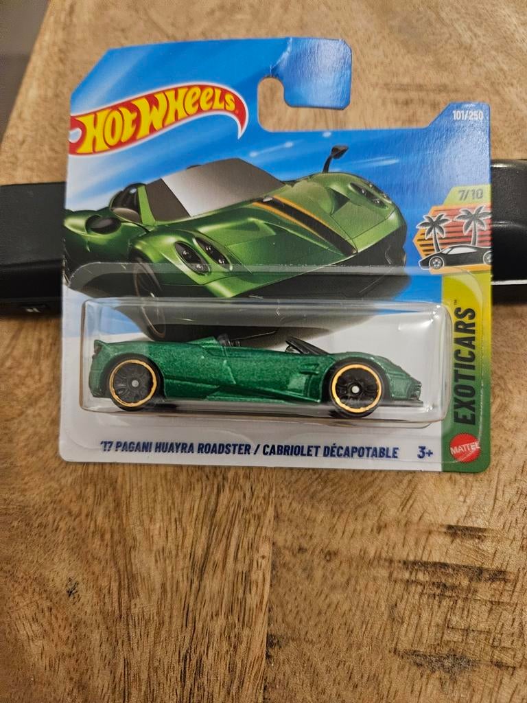 Hotwheels Pagani Huayra Roadster 2017 nieuw, Ophalen of Verzenden, Nieuw, Auto