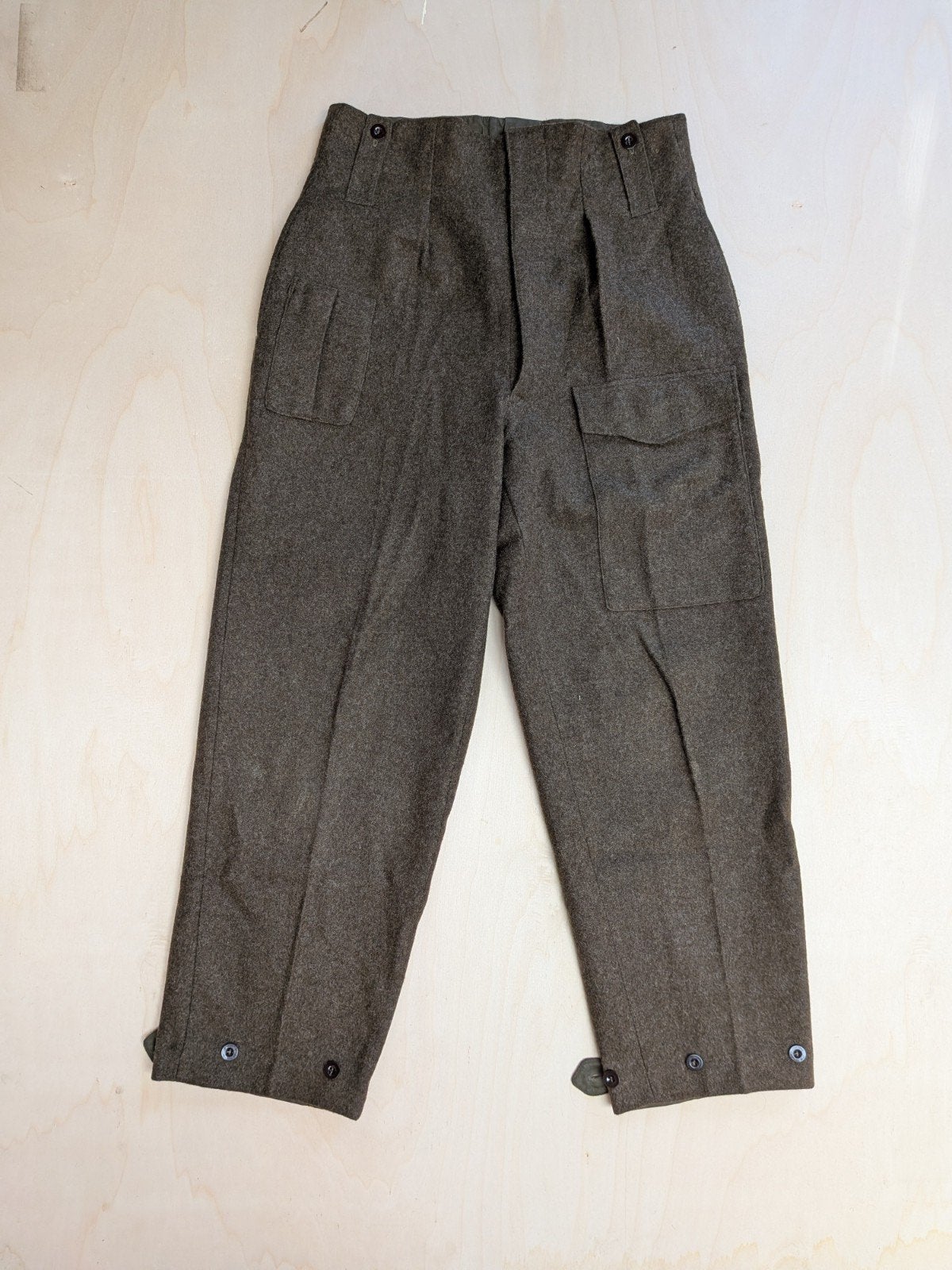 battledress broek, Ophalen of Verzenden, Zo goed als nieuw, Zwart, Lang