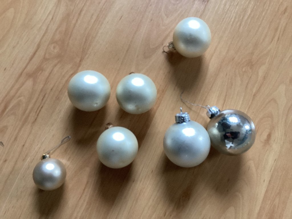 Zilveren kerstballen, Diversen, Ophalen of Verzenden, Nieuw