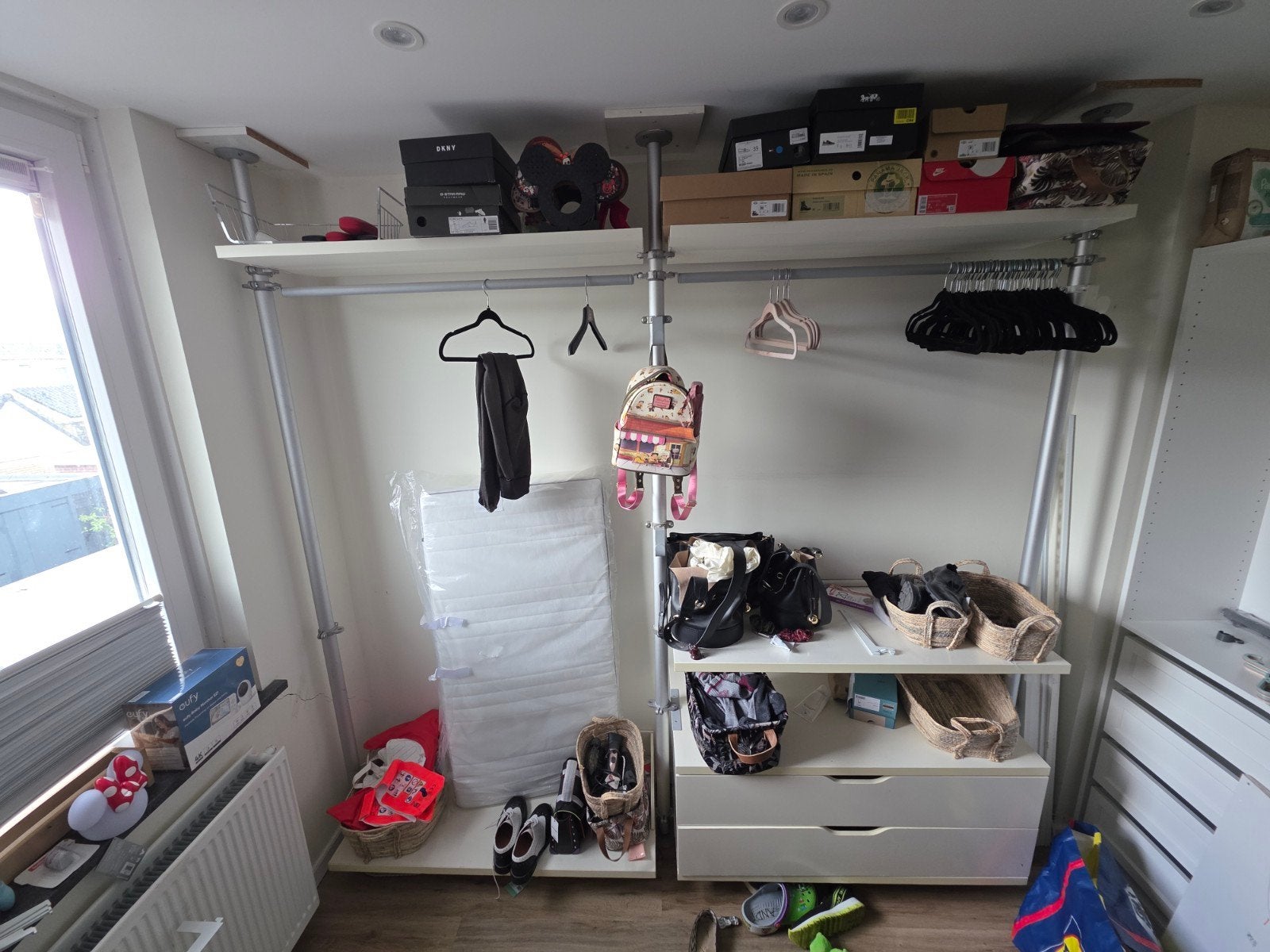 Ikea Stolmen Inloopkast, Ophalen, Met lade(s), 200 cm of meer, 200 cm of meer