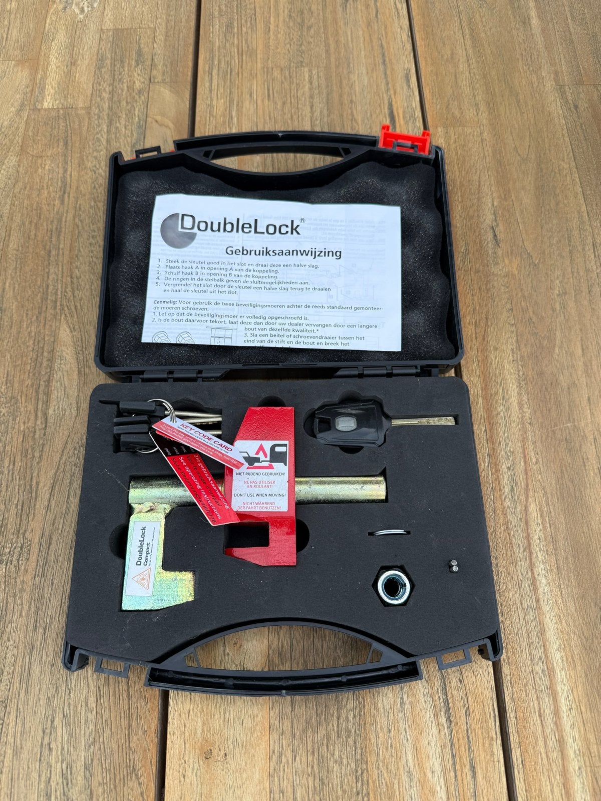 DoubleLock Compact Eagle Dissel slot SCM gekeurd, Ophalen, Zo goed als nieuw