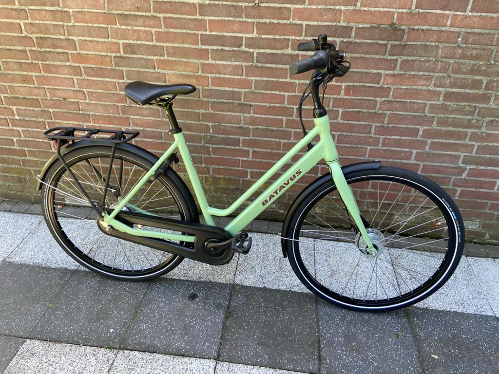 Batavus Fonk Damesfiets - Zo goed  als nieuw 7 versnellingen, 53 tot 56 cm, Batavus, Versnellingen, Ophalen of Verzenden