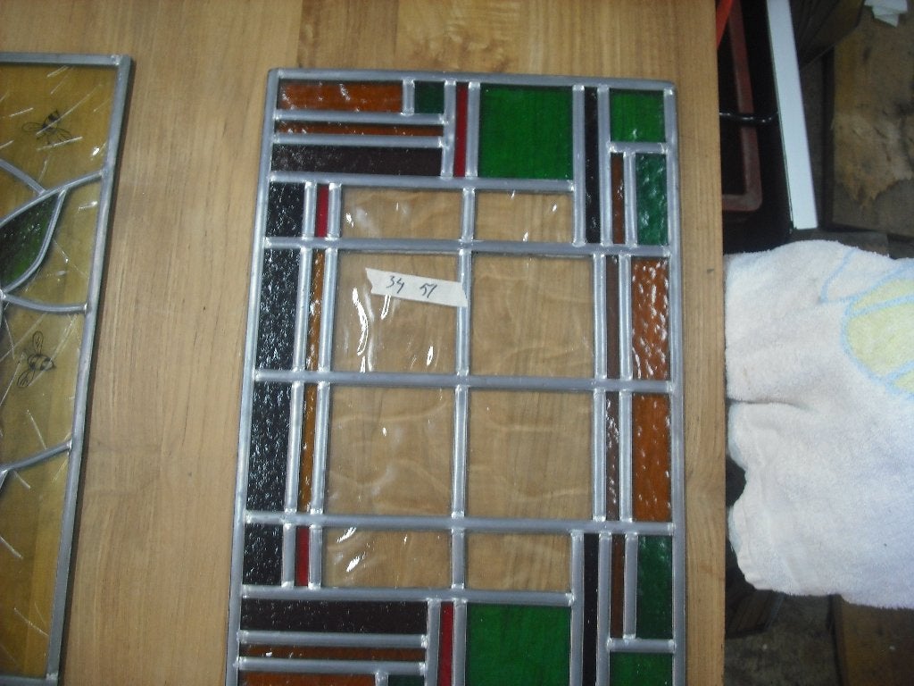 glas in lood, Gevelraam of Ruit, Minder dan 80 cm, Nieuw, Ophalen of Verzenden