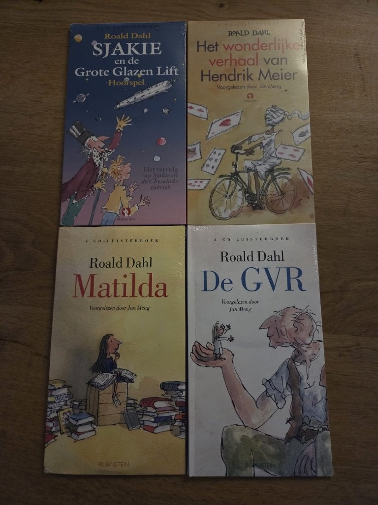 4 luisterboeken van Roald Dahl (nieuw), Boeken, Ophalen of Verzenden, Cd, Kind