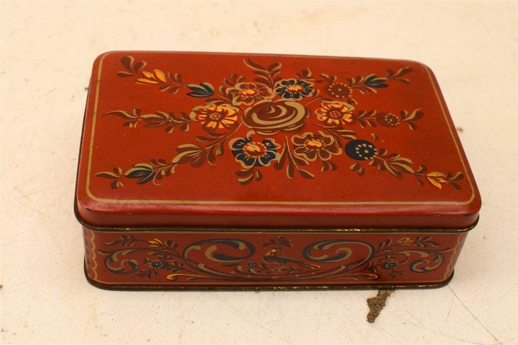 Koninklijke Verkade blikje 45399, Verzamelen, Ophalen of Verzenden, Gebruikt, Koek(jes), Verkade