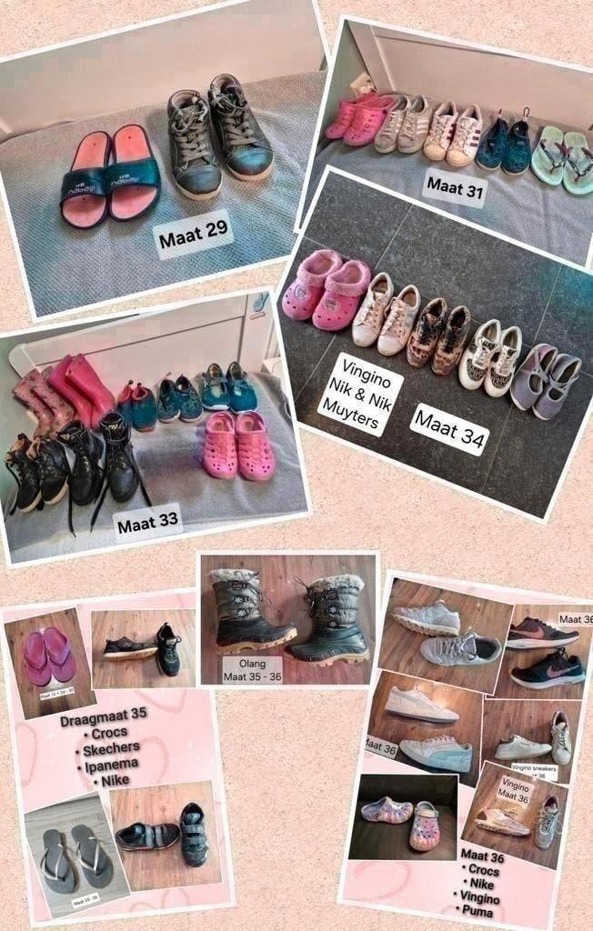 Meisjes schoenen maat 29, 31, 33, 34 & 35, Ophalen of Verzenden, Zo goed als nieuw, Meisje