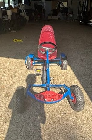 Mammoet skelter met 2 zitjes – verstelbaar – goede staat, Ophalen, Zo goed als nieuw, Mammoet, Duozit