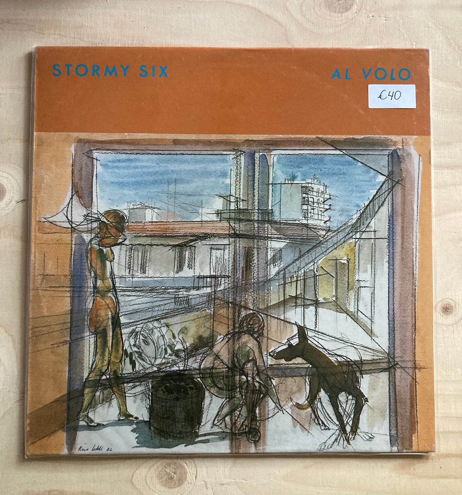 Stormy Six - Al Volo Italy 1st Press Psych Prog, Ophalen of Verzenden, Zo goed als nieuw, 12 inch