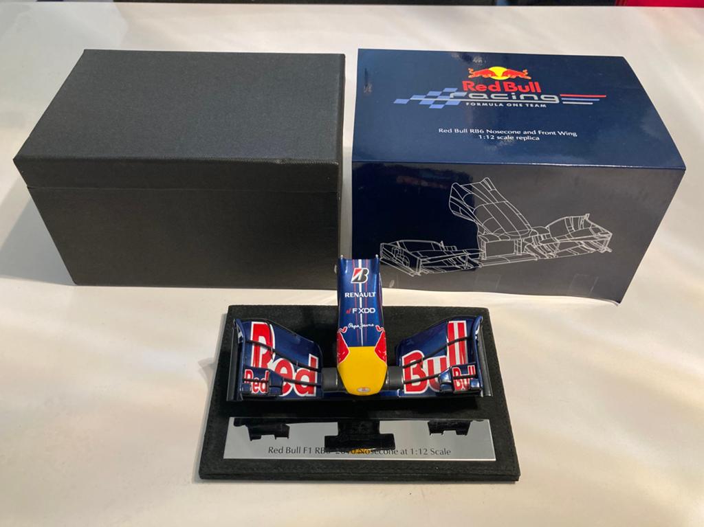 Red bull f1 rb6 2010 nosecone at 1:12 scale amalgam, Ophalen of Verzenden, Nieuw, Formule 1