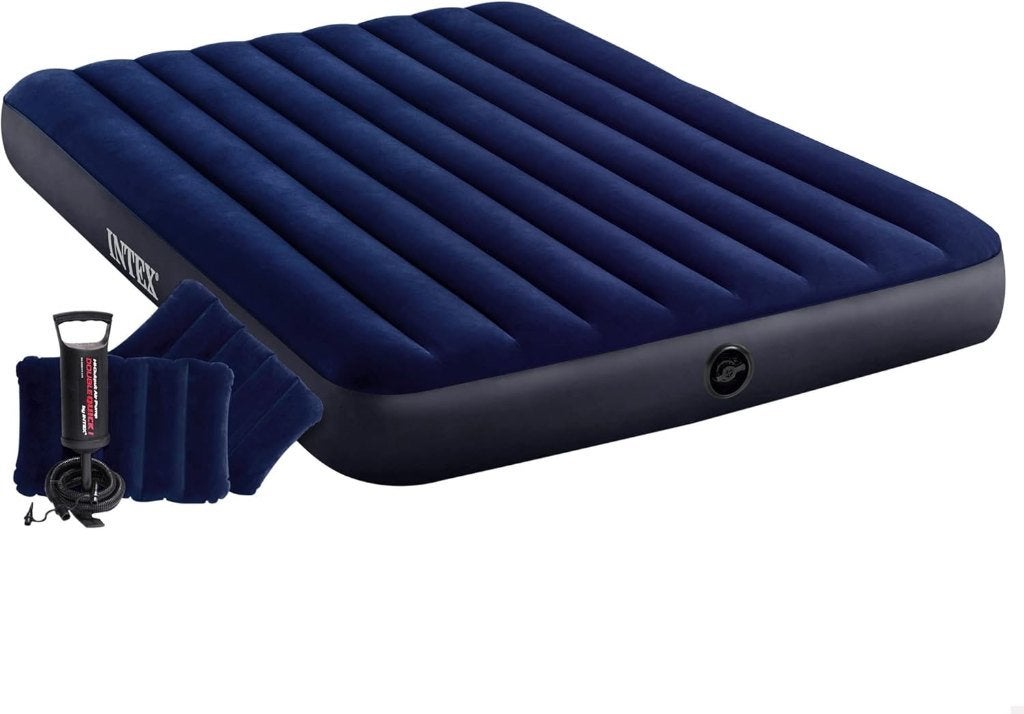 Air Bed with Pump, Ophalen, Gebruikt, 2-persoons