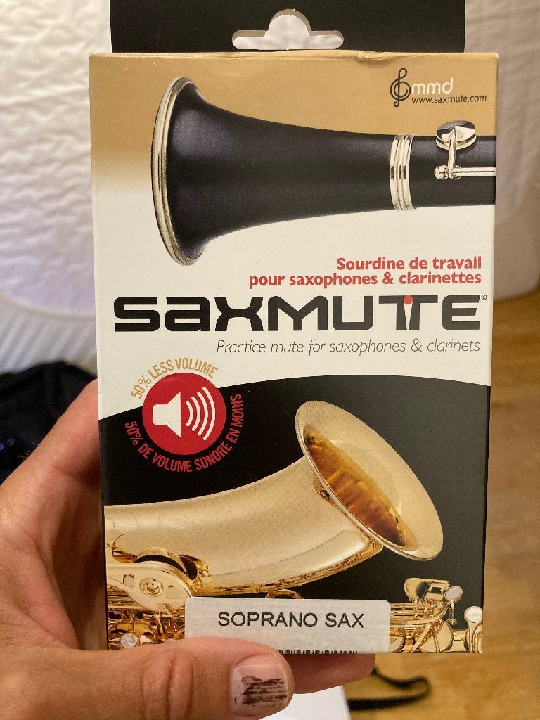 Saxmute Sopraan saxofoon, Ophalen of Verzenden, Nieuw, Saxofoon