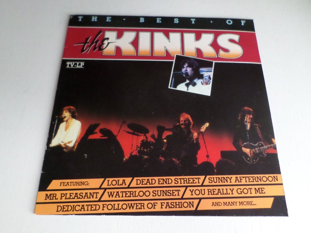 The Kinks - The Best Of (Arcade) + 2 gratis patches, LP, Complilatie, Ophalen of Verzenden, Zo goed als nieuw