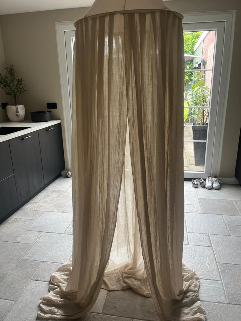 Jollein klamboe met standaard kleur nougat, Ophalen of Verzenden, Zo goed als nieuw, Klamboe
