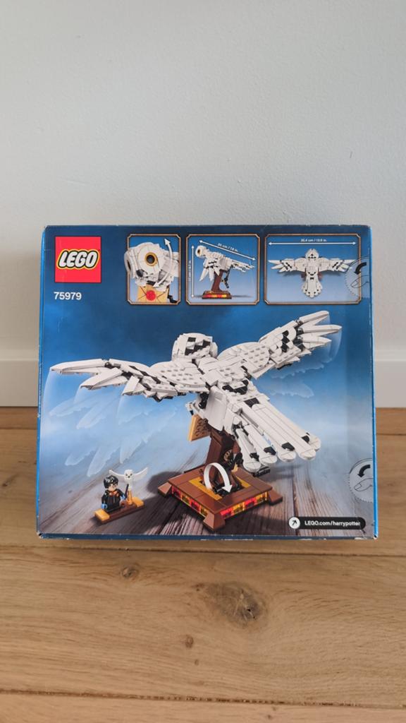 Lego Harry Potter Hedwig 75979 - Doos in goede staat, Lego, Harry Potter, Ophalen of Verzenden, Zo goed als nieuw