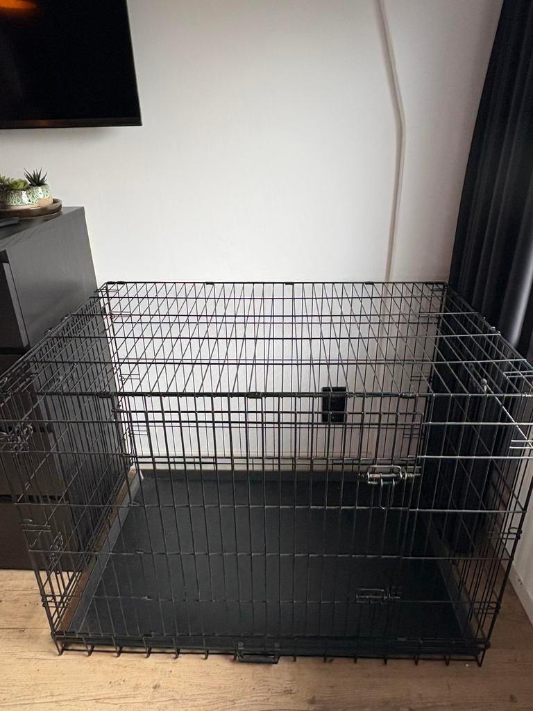 Nette hondenbench, Dieren en Toebehoren, Hondenhokken, Ophalen, Gebruikt, 75 tot 110 cm, Minder dan 65 cm