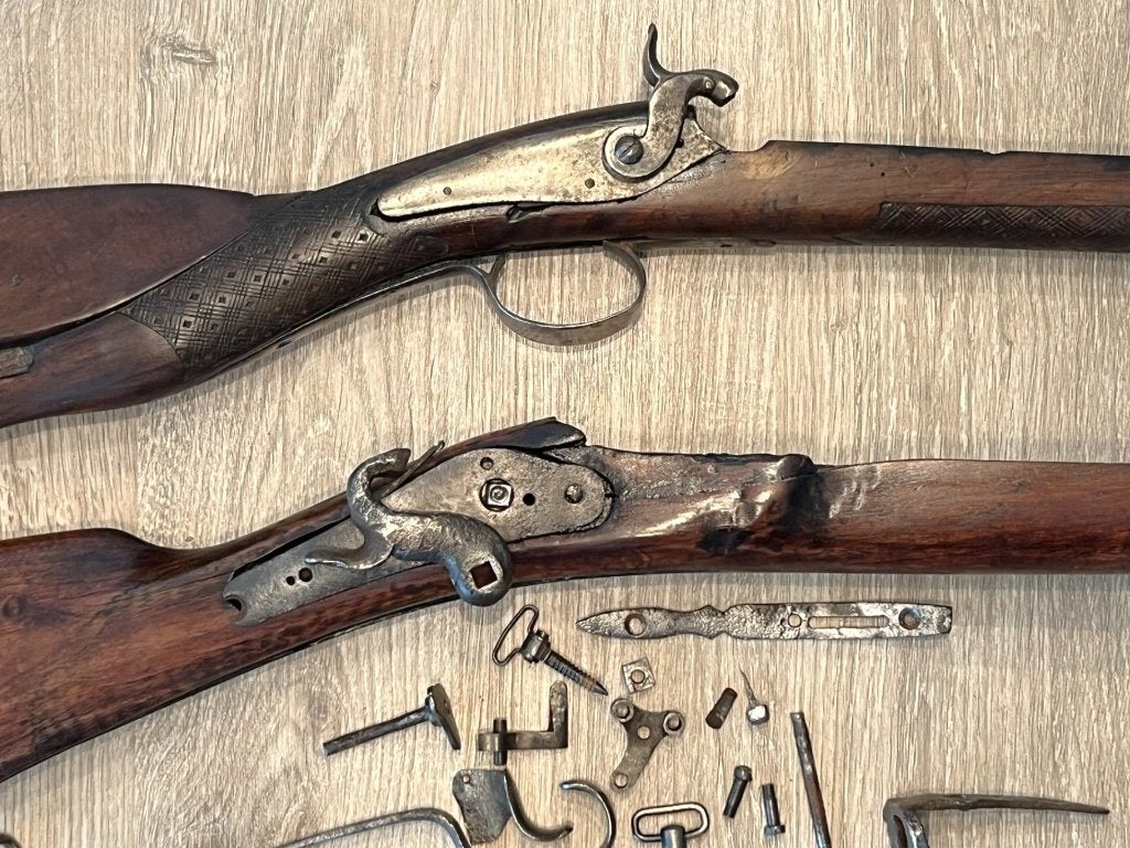 2x onklaar jachtgeweer, Verzamelen, Militaria | Algemeen, Ophalen of Verzenden, Overige soorten, Nederland, Overige typen