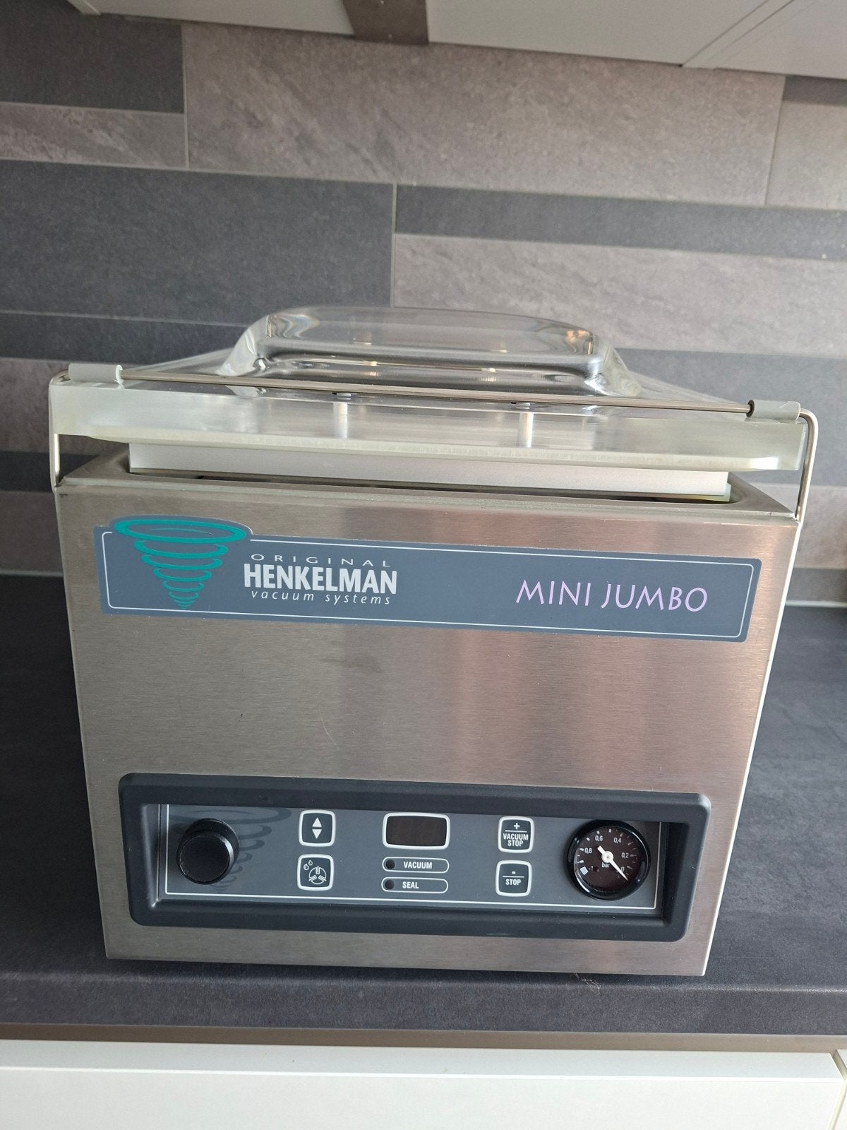 Vacuummachine Henkelman. Mini Jumbo., Ophalen, Zo goed als nieuw