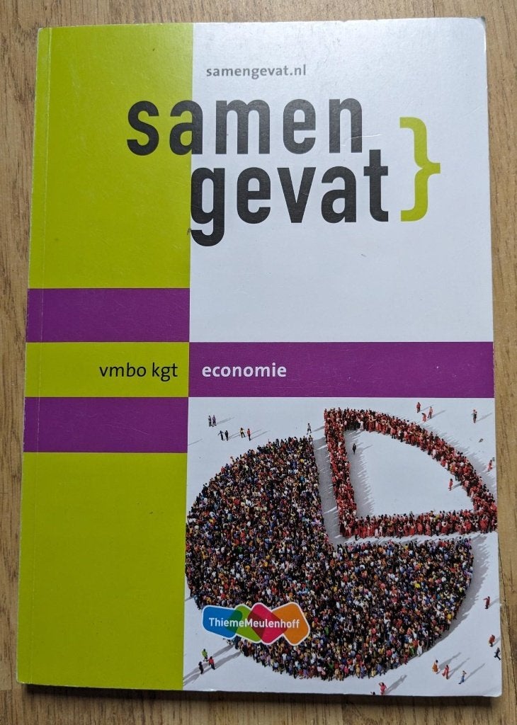Samengevat: economie voor vmbo kgt 2021., Ophalen of Verzenden, Zo goed als nieuw, VMBO, Economie