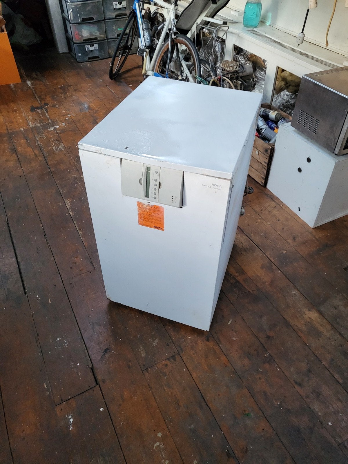 Diesel cv/boiler. 23.3kw(evt met 3x tank 450L), Ophalen, Gebruikt, Cv-ketel of Combi-ketel, Minder dan 60 cm