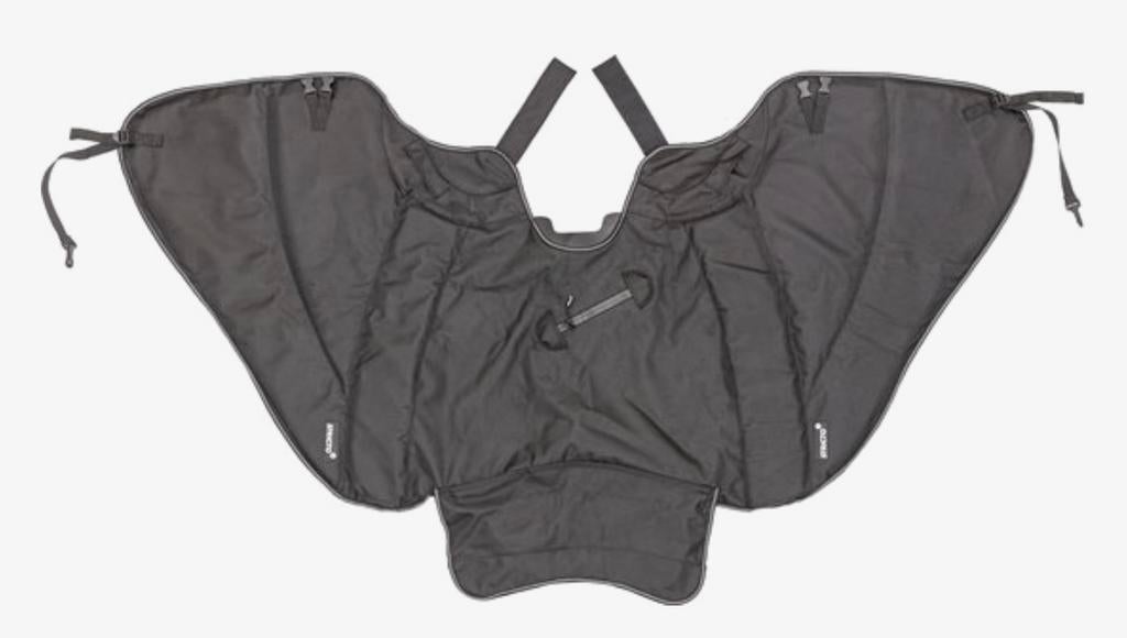 Stricto premium black Piaggio,Zip,Vespa,Kisbee,Beverly ect, Ophalen, Zo goed als nieuw, Handschoenen