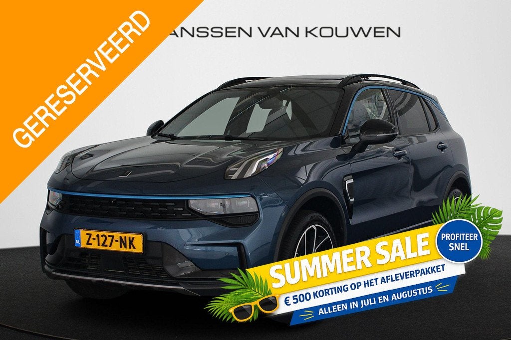 Lynk & Co 01 1.5 PHEV SOH 96% Panoramadak Stoelverwarming 36, Auto's, Lynk & Co, Stof, Euro 6, Blauw, 120 €/maand