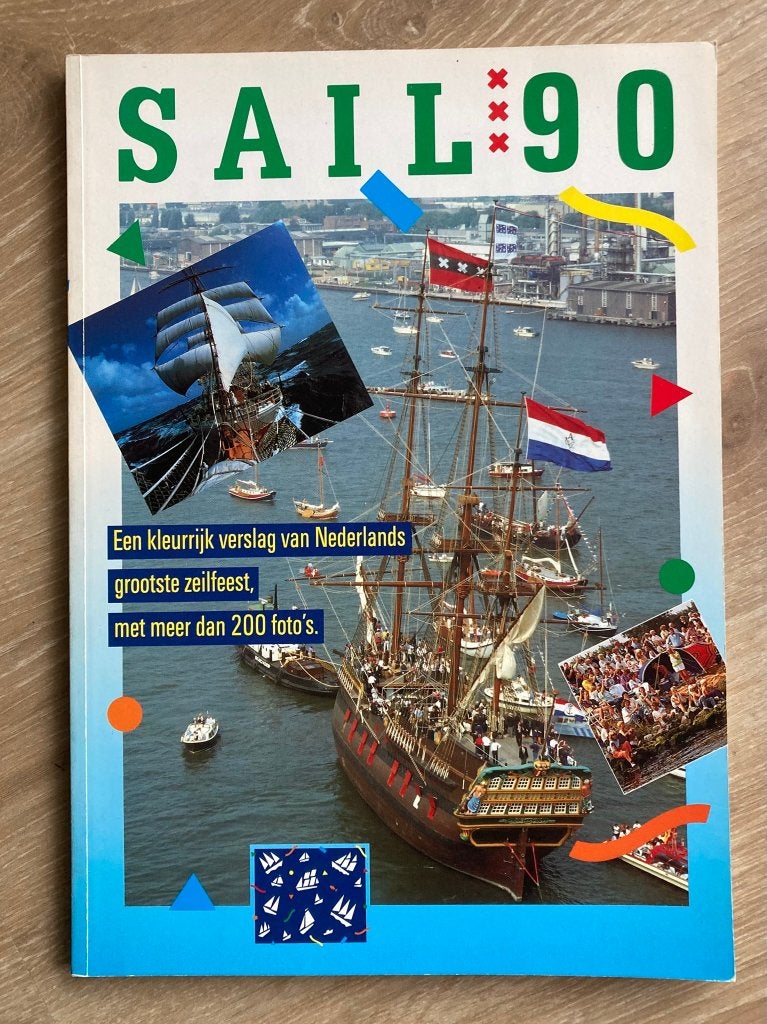 Sail 90. Een kleurrijk verslag, Verzenden, Zo goed als nieuw, Zeilboot, Boek of Tijdschrift