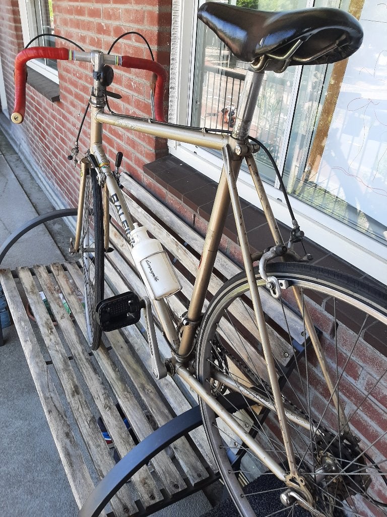 ORIGINELE JOOP ZOETEMELK TOURWINNAAR RALEIGH RACEFIETS, Gebruikt, 10 tot 15 versnellingen, Aluminium, Overige maten
