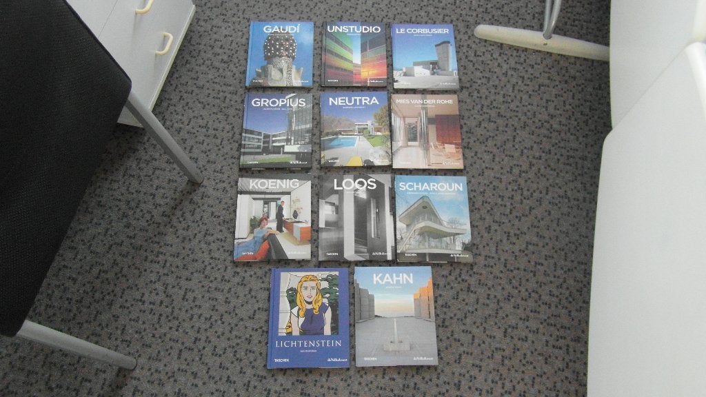 MIES VAN DER ROHE, GROPIUS, e.a. ; keus uit boeken, Ophalen of Verzenden, Zo goed als nieuw, Architecten