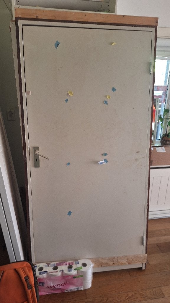 Gratis nette binnendeuren met kozijnen, Doe-het-zelf en Verbouw, Kozijnen en Schuifpuien, Gebruikt, Deurkozijn, 150 tot 225 cm