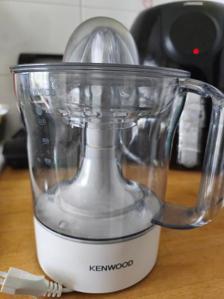 Kenwood Citruspers - Vers sap in een handomdraai, Ophalen of Verzenden, Gebruikt, Elektrisch, Citruspers