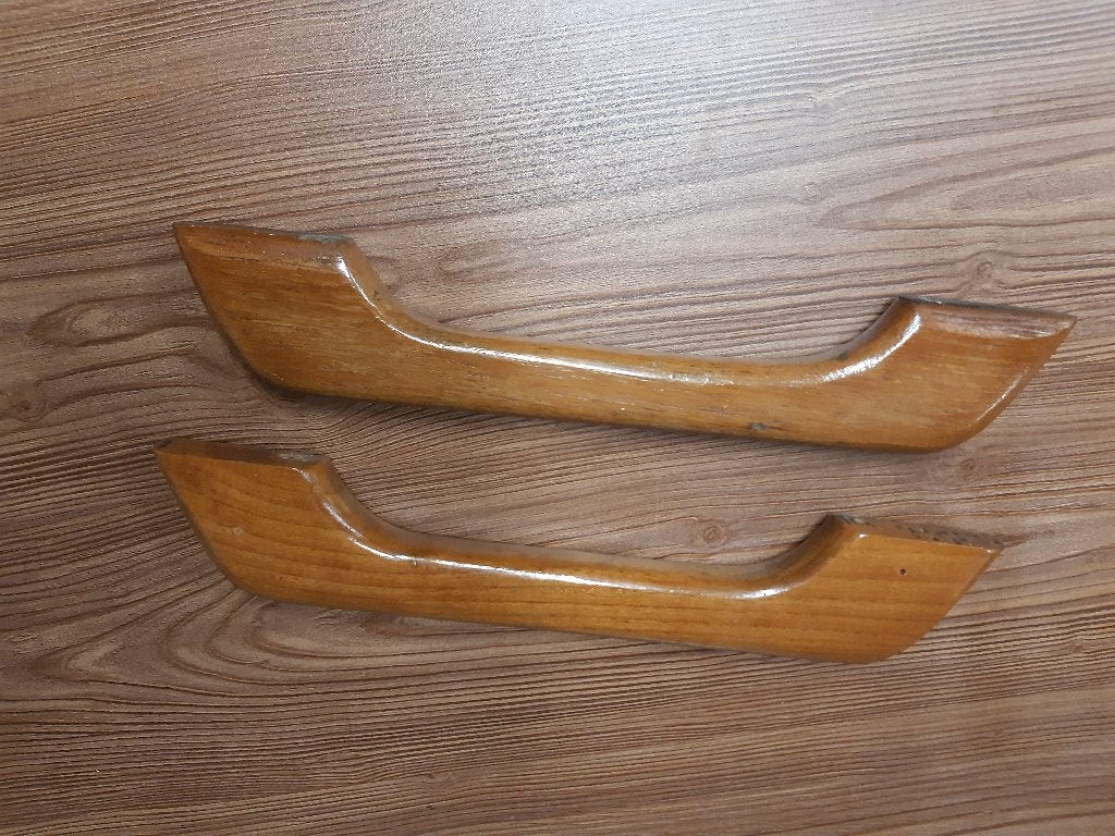 2 Houten handgrepen voor dak of entree!, Ophalen of Verzenden, Zo goed als nieuw, Overige typen