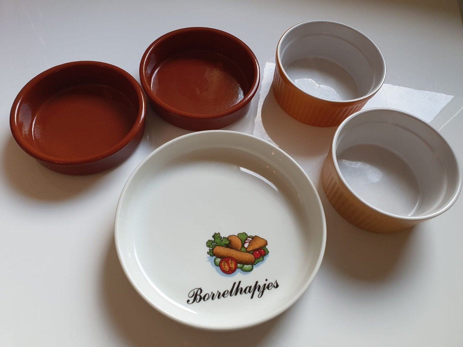 Borrel schaaltjes, Huis en Inrichting, Keuken | Servies, Ophalen of Verzenden, Overige stijlen, Schaal of Schalen