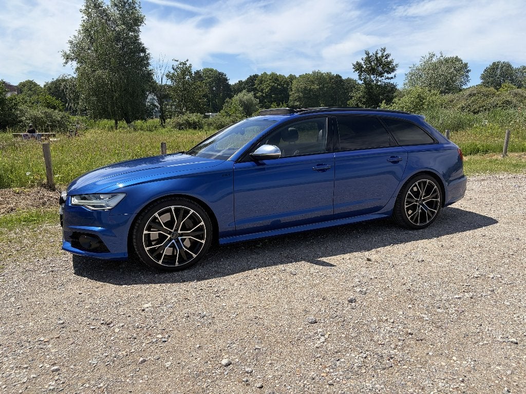 Audi S6 4.0 Tfsi Quattro 575pk 2016 Sepang Blauw, Auto's, Audi, Automaat, 1935 kg, Blauw, 11 km/l