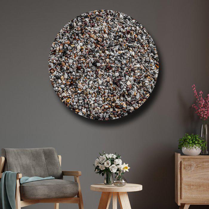 NIEUW Stones cirkel muurhanger wandhanger 60 cm, Ophalen of Verzenden, Nieuw