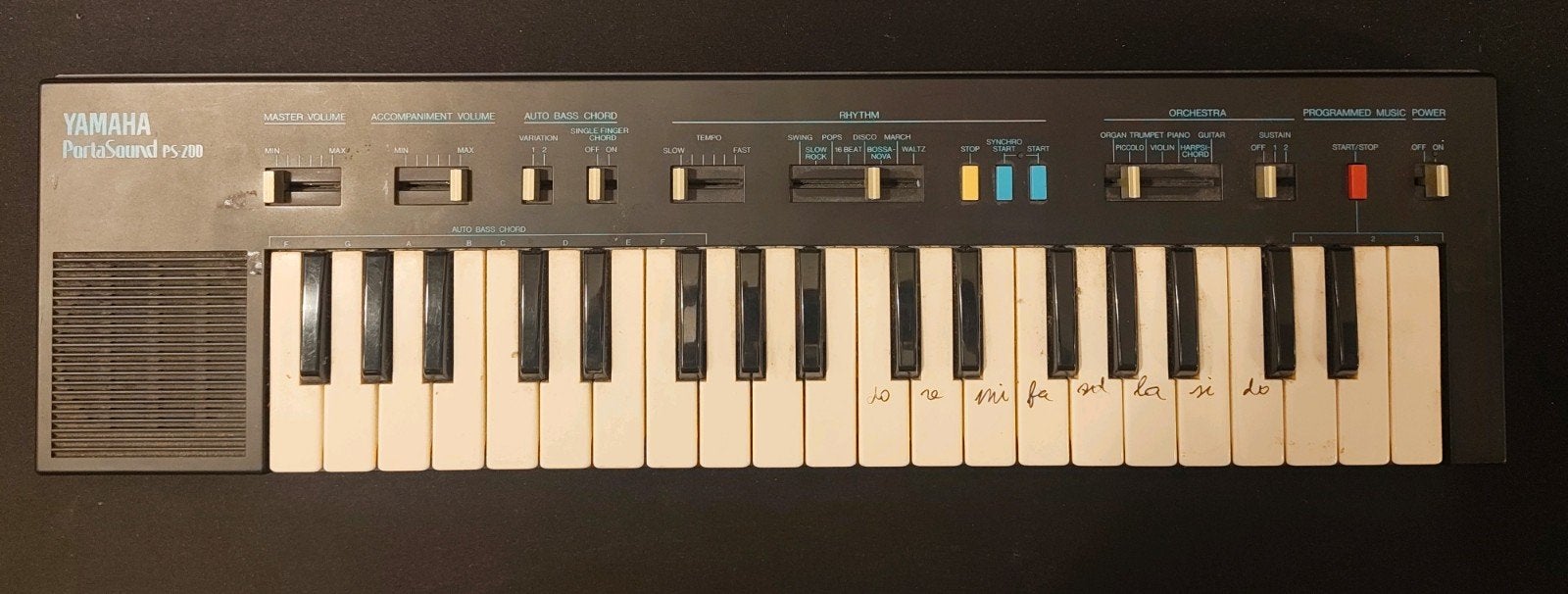 Yamaha PortaSound PS-200 Keyboard - Vintage Synthesizer, Ophalen, Gebruikt, 61 toetsen, Yamaha