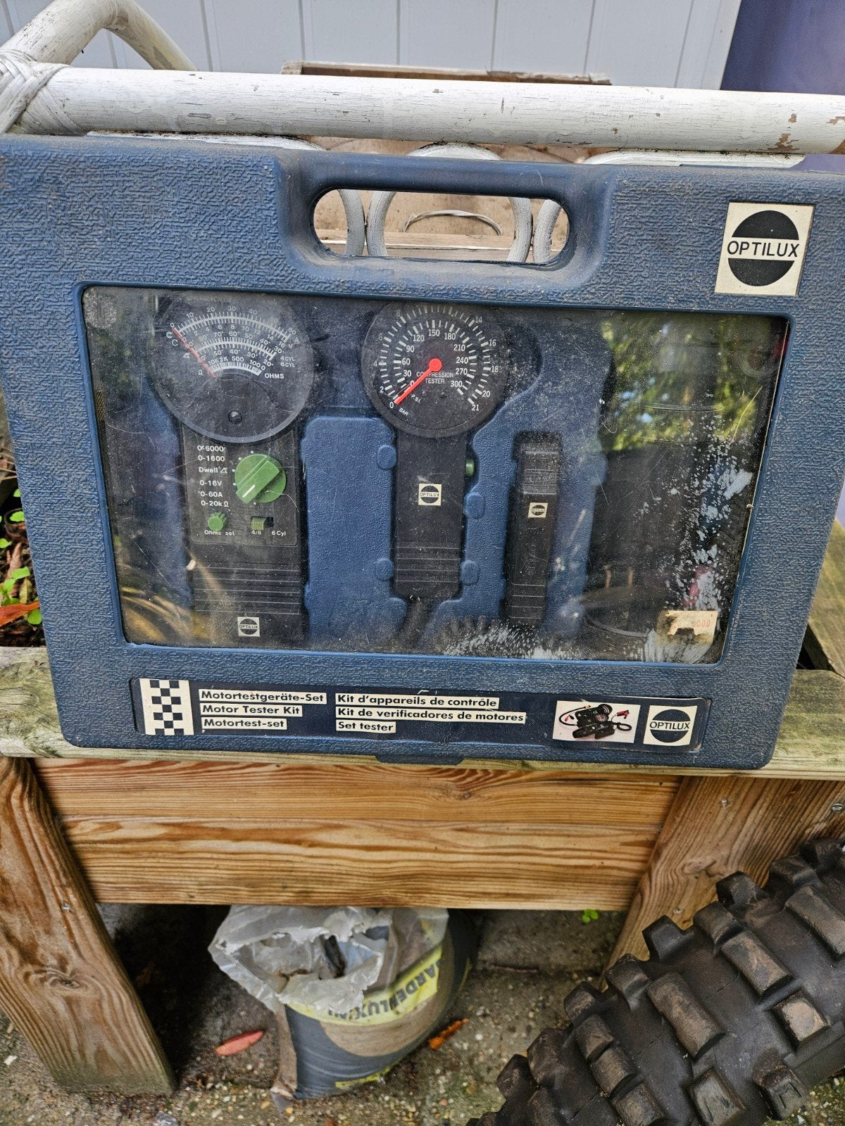 Optilux Motortester Kit - Diagnose voor Voertuigen, Ophalen of Verzenden, Gebruikt