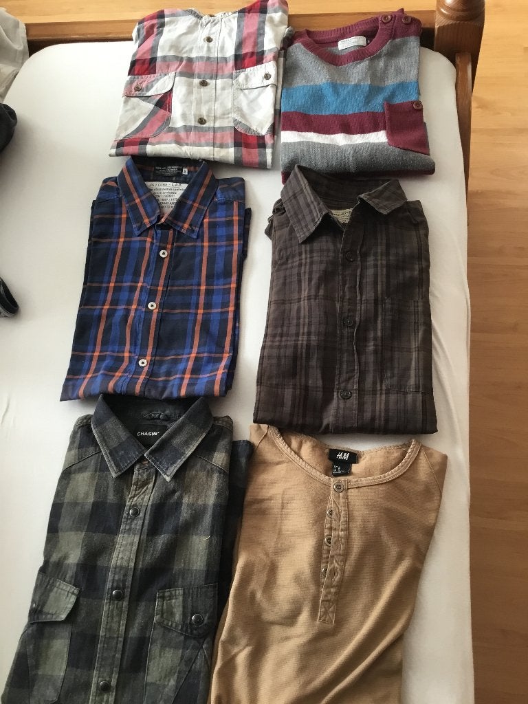 6 stuks heren truien en blouses. Maat m. Chasin, jack&jones, Overige kleuren, Maat 48/50 (M), Ophalen of Verzenden, Zo goed als nieuw