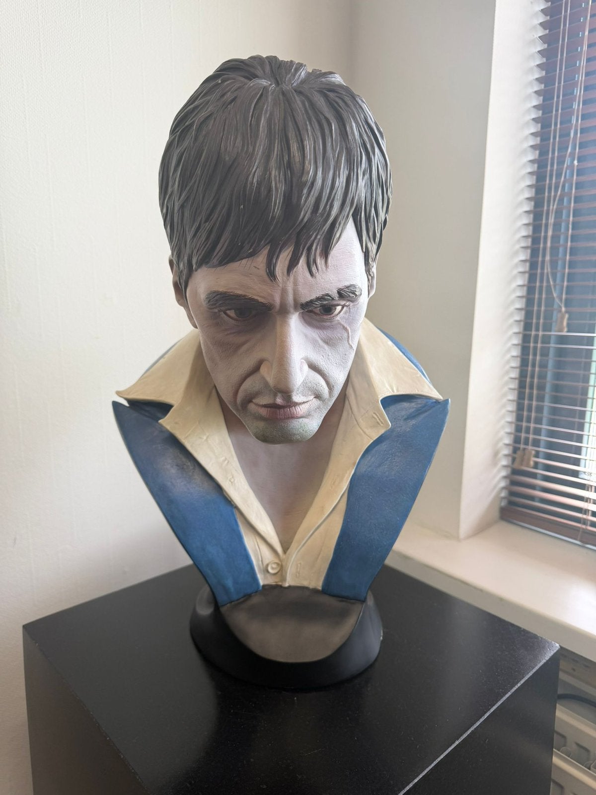 Life-Size Tony Montana Scarface Buste Sideshow Limited, Verzamelen, Ophalen, Gebruikt, Mens