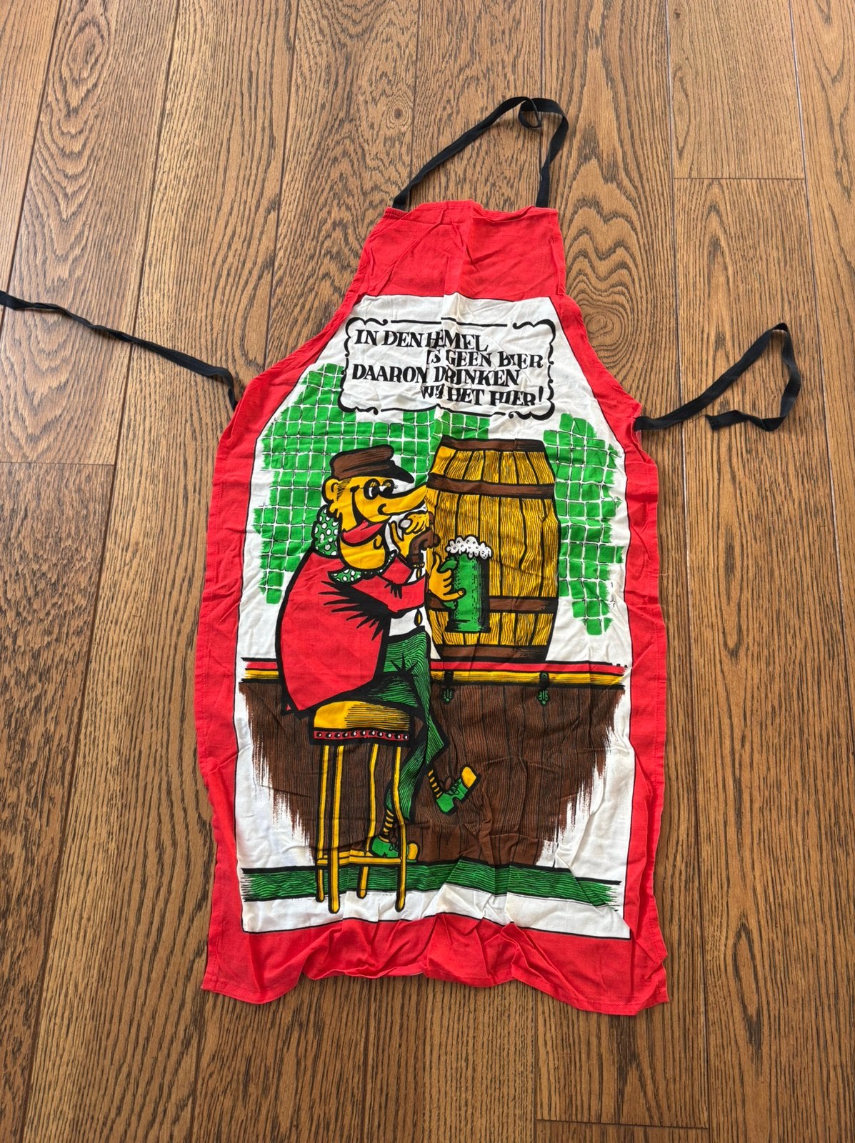 Carnavals schort, Kleding | Heren, Ophalen of Verzenden, Zo goed als nieuw, Carnaval, Accessoires