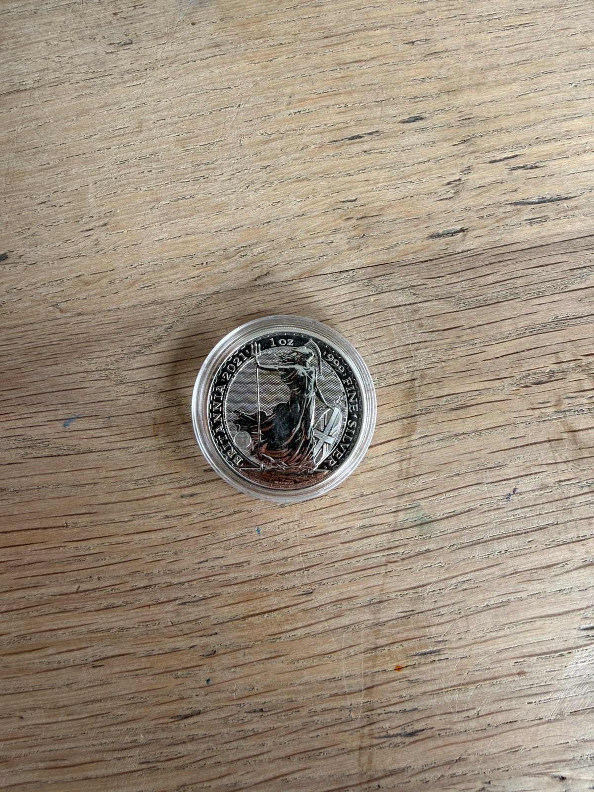 999 zilver ounce britannia 2021, Ophalen of Verzenden, Zilver