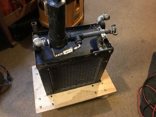 perslucht nakoeler na koeler compressor, Ophalen, Zo goed als nieuw