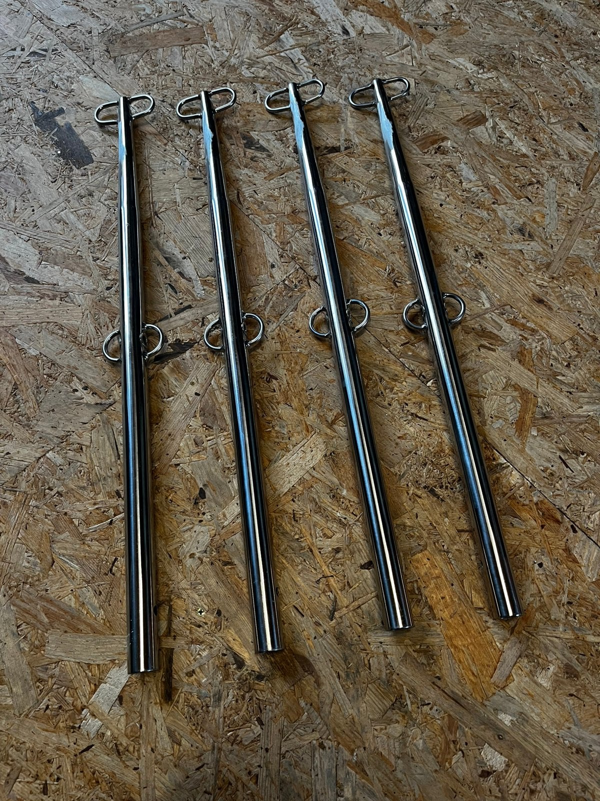 RVS scepters 25mm (4 stuks), Ophalen of Verzenden, Nieuw