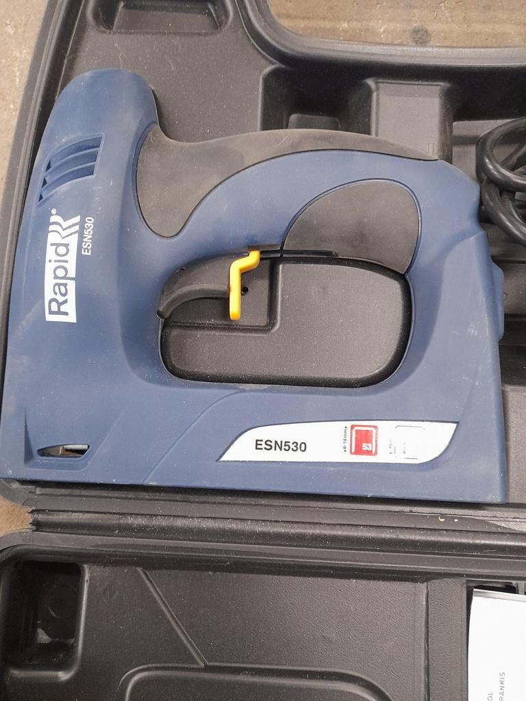Rapid ESN 530 nietmachine/tacker 230V, Ophalen of Verzenden, Zo goed als nieuw, Minder dan 600 watt, Rapid
