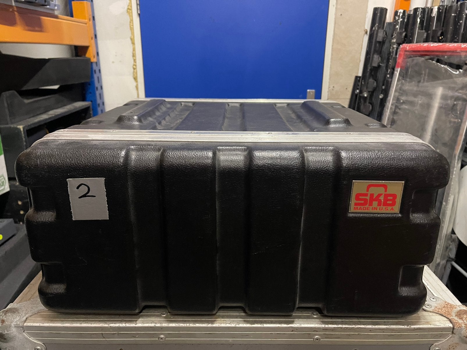 SKB FLIGHTCASE made USA 4He Double Doors 44cm Inbouw nr2, Ophalen, Gebruikt, Overige instrumenten, Flightcase